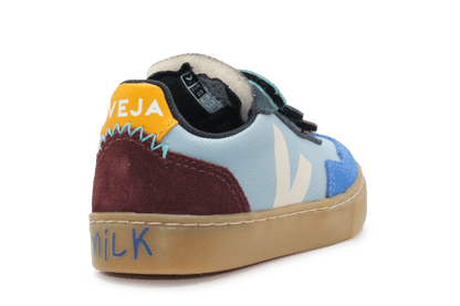 Veja Klittenband Schoen V90 Milk - Blauw - hatshoe