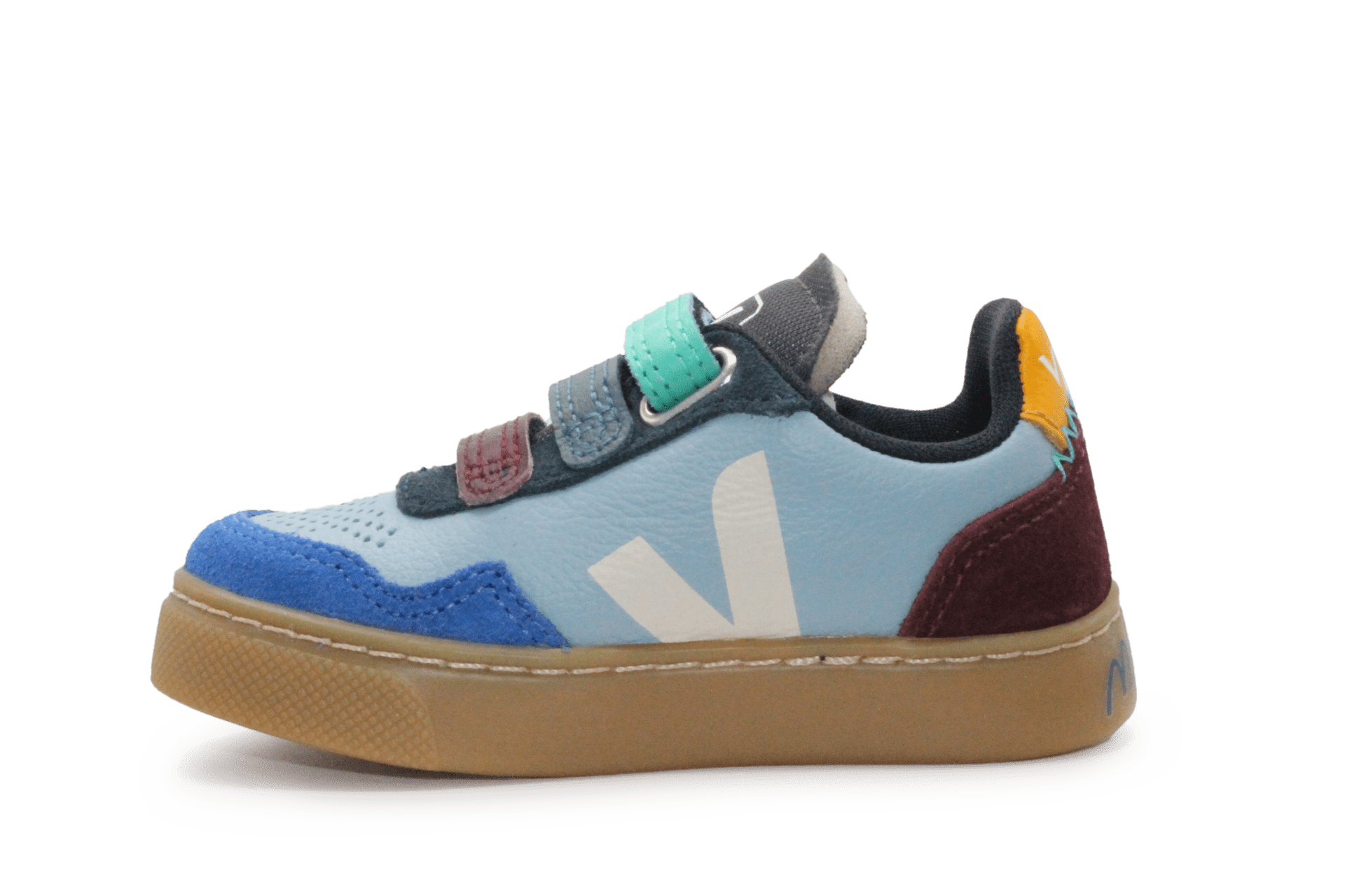 Veja Klittenband Schoen V90 Milk - Blauw