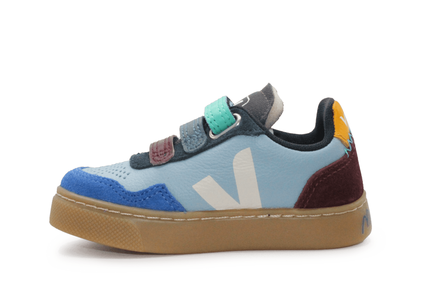 Veja Klittenband Schoen V90 Milk - Blauw - hatshoe