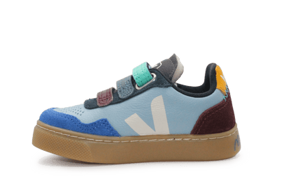 Veja Klittenband Schoen V90 Milk - Blauw - hatshoe