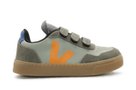 Veja Klittenband Schoen V90-Small Leer - Clay Mango Kaki - hatshoe