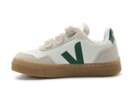 Veja Klittenband Schoen V90-Small Leer - Pure Golf Almond - hatshoe