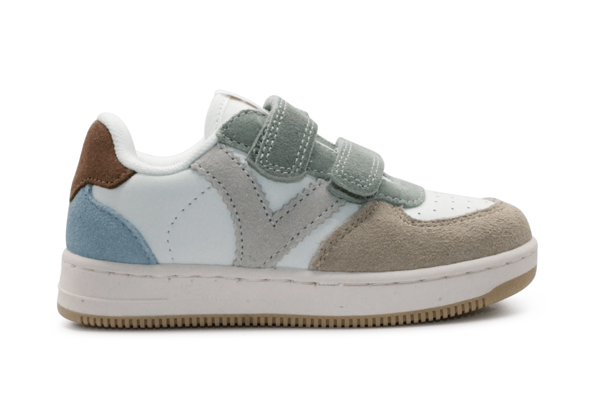 Victoria Klittenband Sneaker - Beige - hatshoe