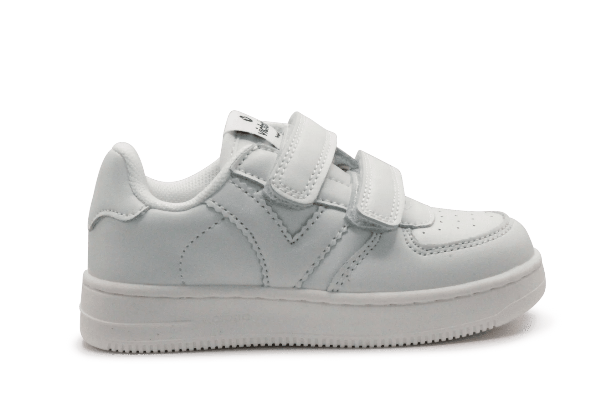 Victoria Klittenband Sneaker - Wit - hatshoe