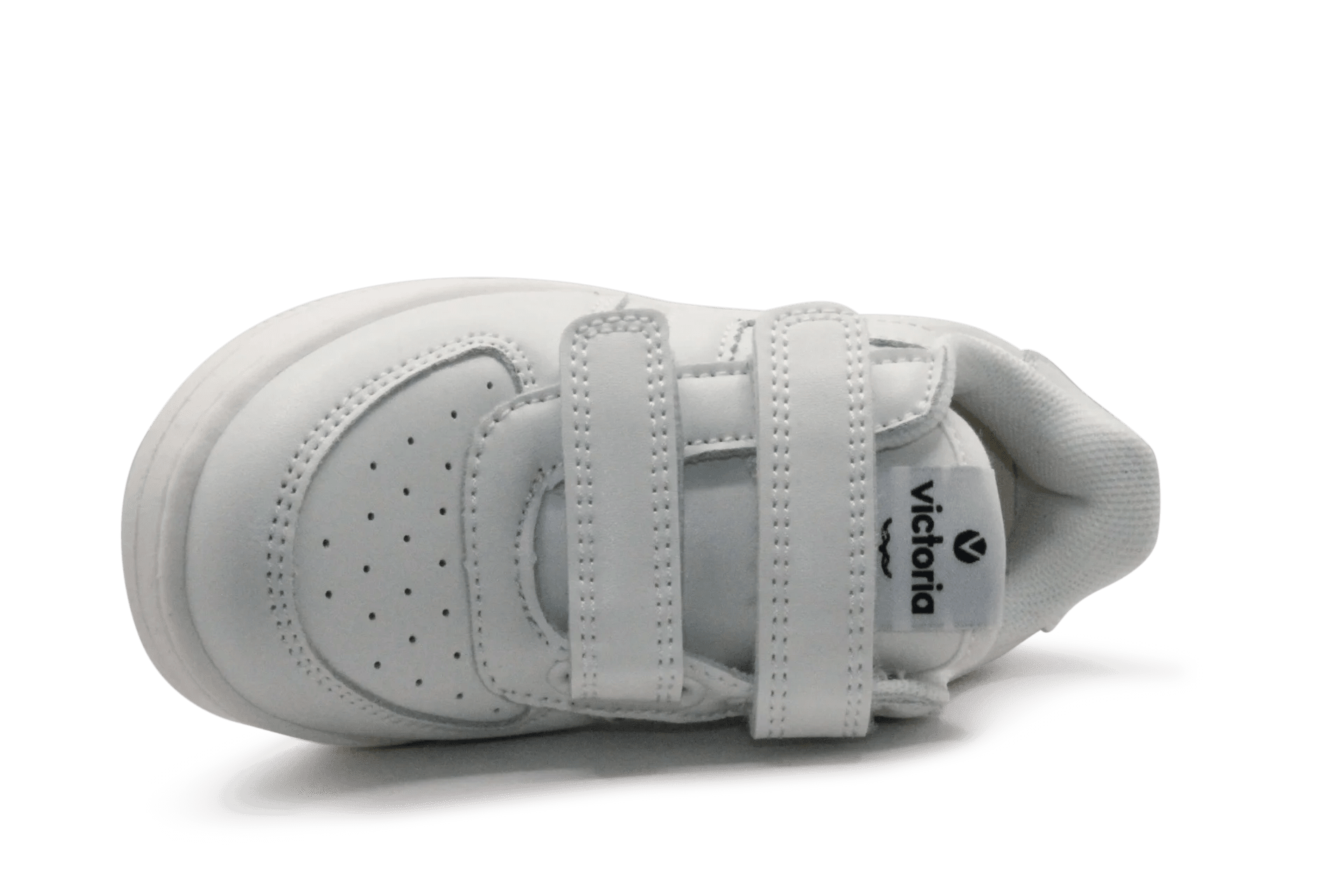 Victoria Klittenband Sneaker - Wit - hatshoe