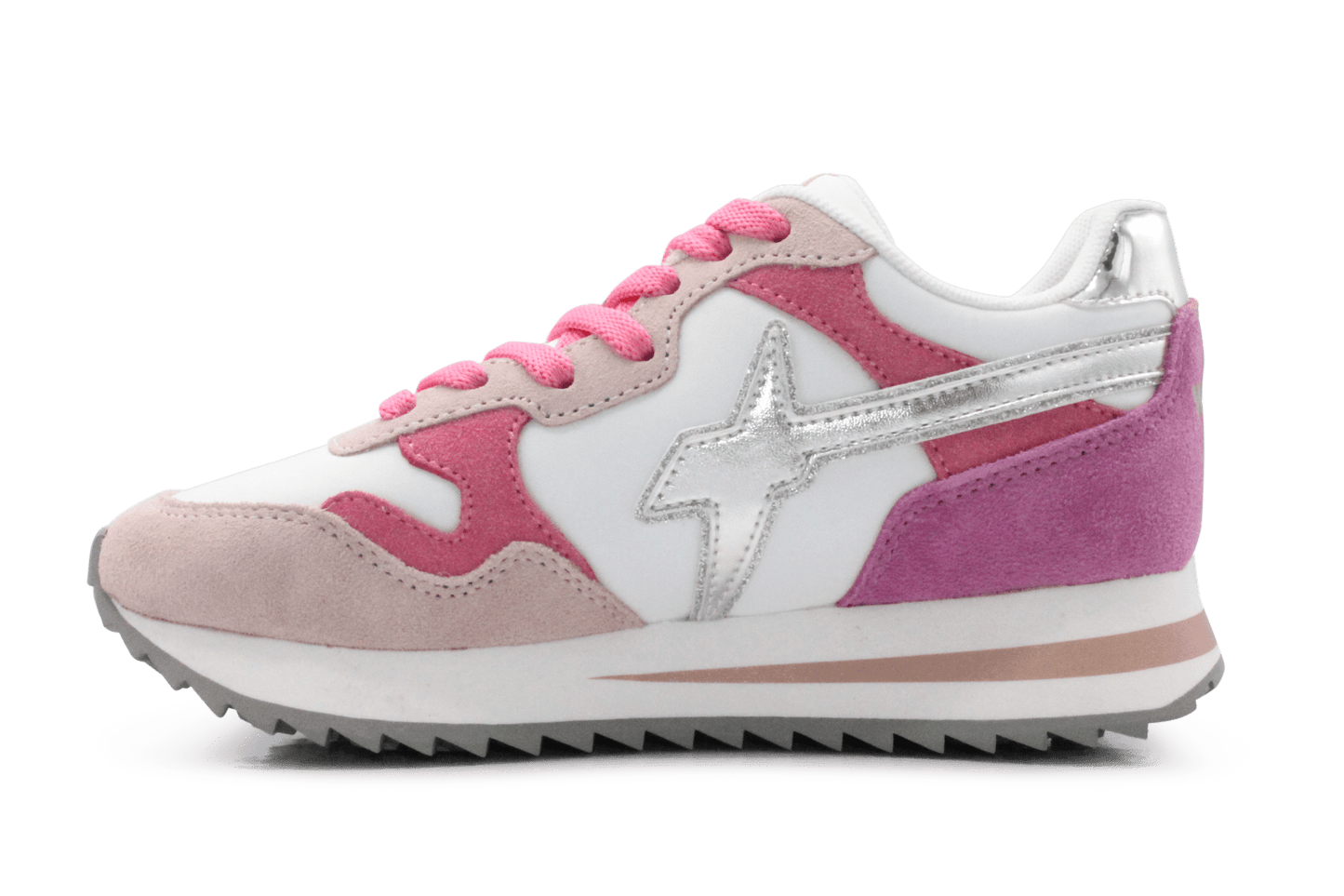 W6YZ Sneaker Trally - J - Roze - hatshoe