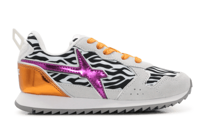 W6YZ Sneaker VL - J - Zebra - hatshoe