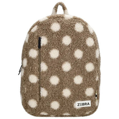 Zebra Stippel Teddy Rugzak - hatshoe