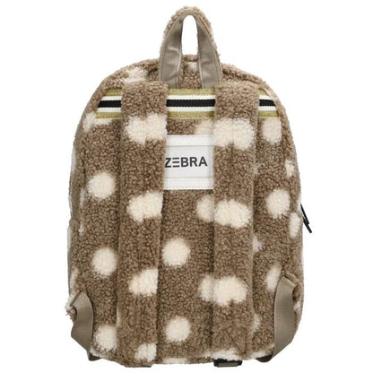 Zebra Stippel Teddy Rugzak - hatshoe